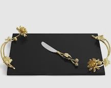 DAHLIA CHEESEBOARD WITH KNIFE