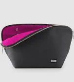 VACATIONER MAKEUP SATIN BLACK  WITH PINK INTERIOR
