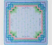 PALM PARADISE MAHJONG MAT