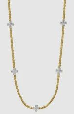 LIFE IN BALANCE CROSS NECKLACE