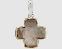 LIFE IN BALANCE CROSS PINK ABALONE