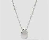 WAVE DELICATE NECKLACE SILVER