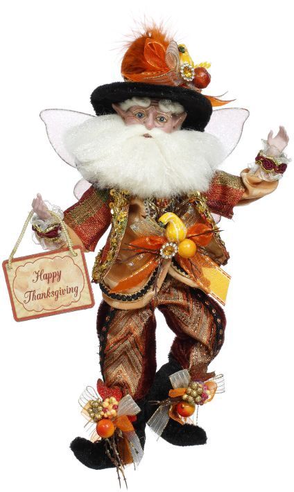 HAPPY THANKSGIVING FAIRY SM 10&quot;
