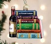 BOOK CLUB ORNAMENT