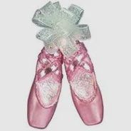 PAIR OF BALLET SLIPPERS ORNAMENT
