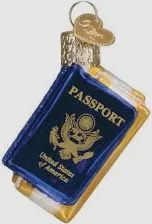 PASSPORT  ORNAMENT