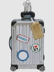 ROLLING SUITCASE ORNAMENT