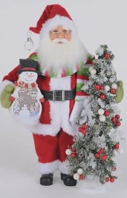 LIGHTED SNOWY DAYS SANTA