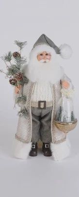 GLISTENING FOREST SANTA