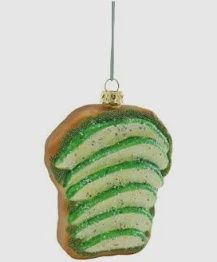 AVOCADO TOAST ORNAMENT