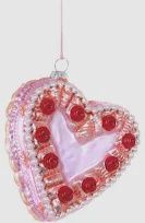 HEART CAKE ORNAMENT