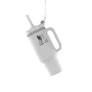 BEVERAGE TUMBLER WHITE ORNAMENT