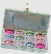 BOX OF MACARONS 3 ASSORT ORNAMENT