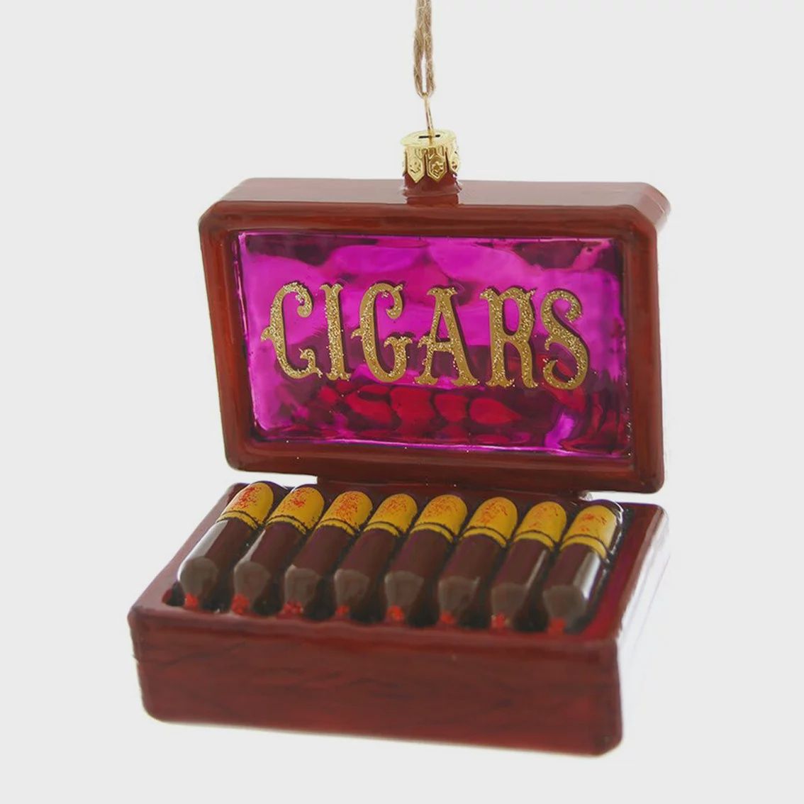 BOX OF CIGARS ORNAMENT