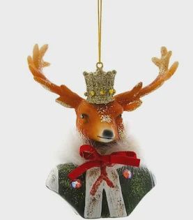 DEER TROPHY ORNAMENT