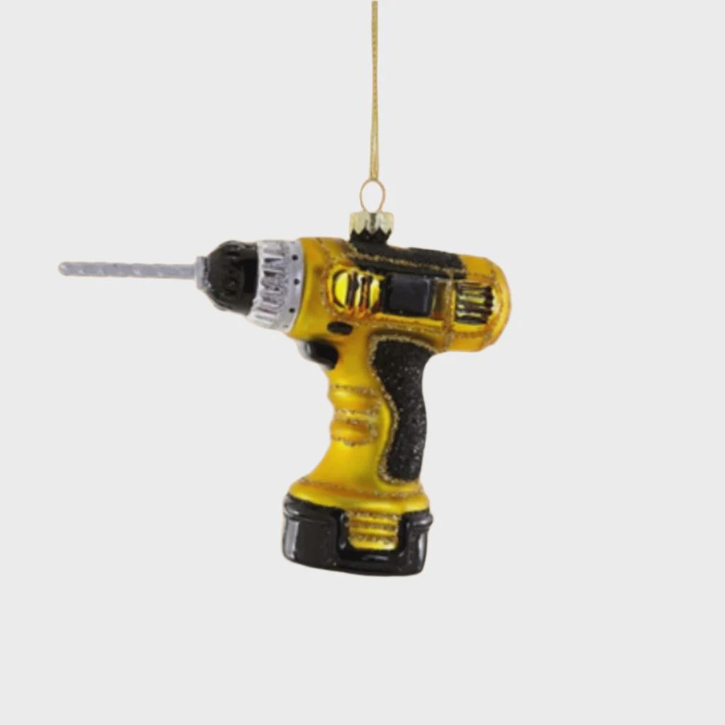 CORDLESS DRILL YELLOW ORNAMENT