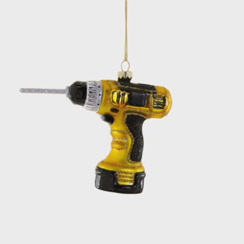 CORDLESS DRILL YELLOW ORNAMENT