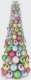23.5&quot;CHRISTMAS BALLS TREE
