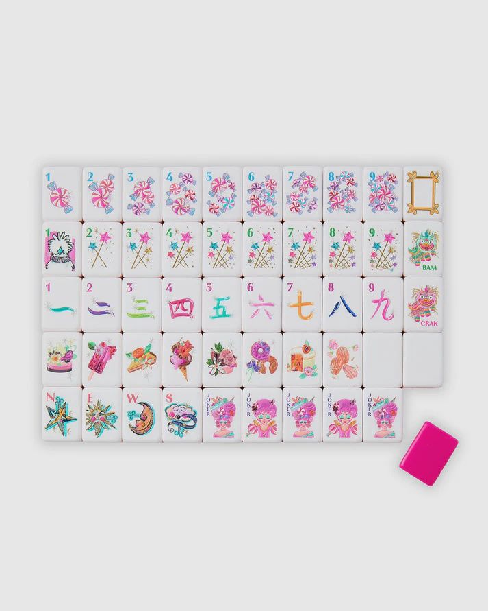 GLITTERVILLE MAHJONG TILES