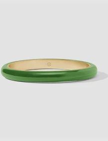 MADISON STATEMENT BANGLE CARNABY PALMETO GREEN SMALL