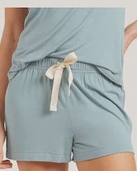 GOODNIGHT SLEEP SHORTS MINERAL BLUE  XL