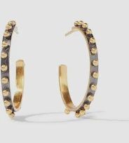 SOHO MIXED METAL HOOP LARGE