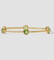 MILANO BANGLE PALMETTO GREEN LARGE