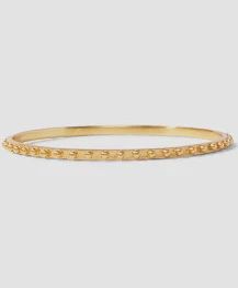 COLETTE BEAD BANGLE GOLD LARGE