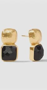CATALINA EARRING OBSIDIAN BLACK