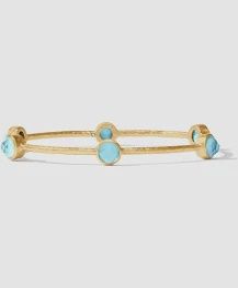 MILANO LUXE BANGLE BAHAAMIAN BLUE LARGE