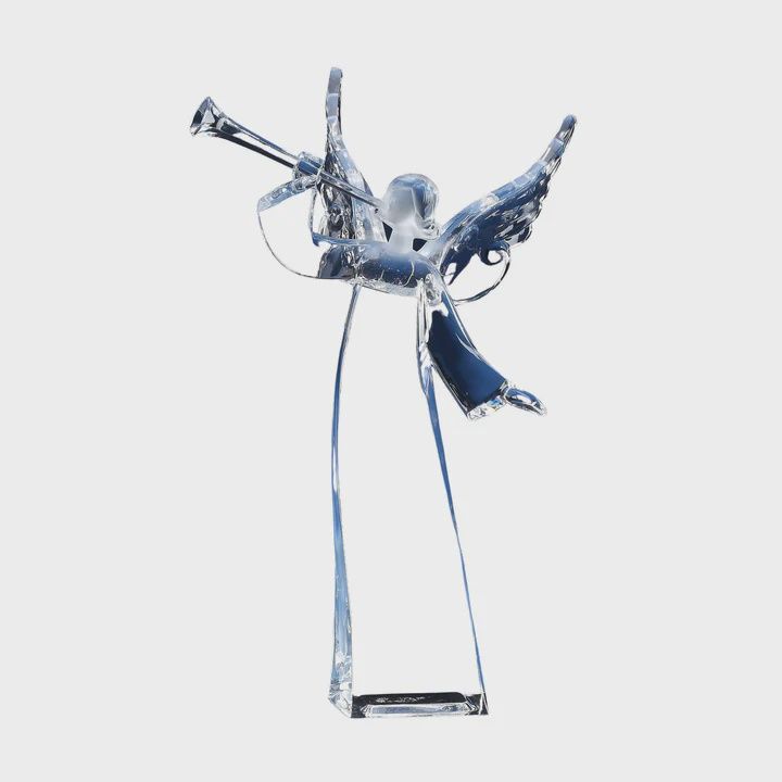 TWISTED ANGEL WITH HORN
