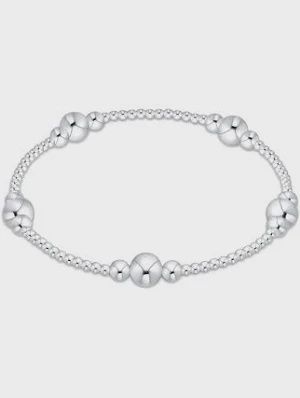 PURPOSE STERLING 6MM BEAD BRACELET