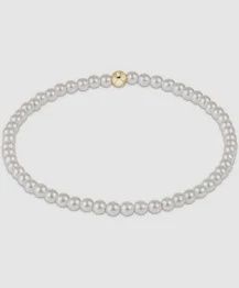 CLASSIC PEARL 3MM BEAD BRACELET