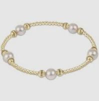 DIGNITY PURPOSE PEARL 6MM BEAD BRACELET