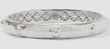 SOLAR SILVER BANGLE MEDIUM