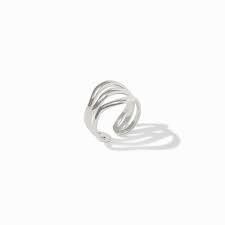 WAVE SILVER RING