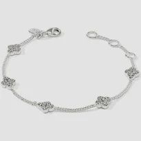 FLORENTINE DELICATE SILVER BRACELET