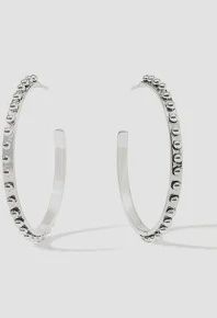 SOHO SILVER HOOP LARGE