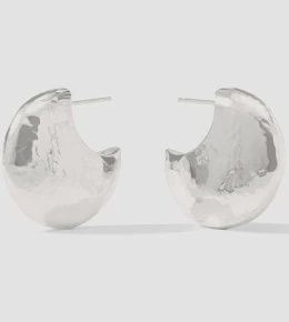 SOLARA SILVER HOOP MEDIUM