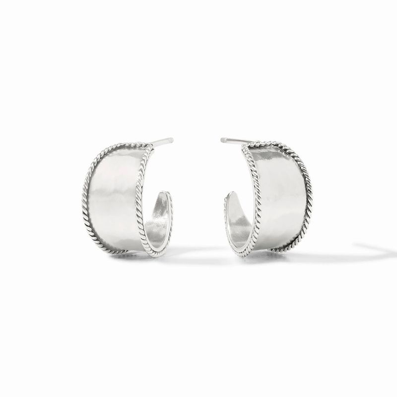 SAVOY SILVER HOOP XS