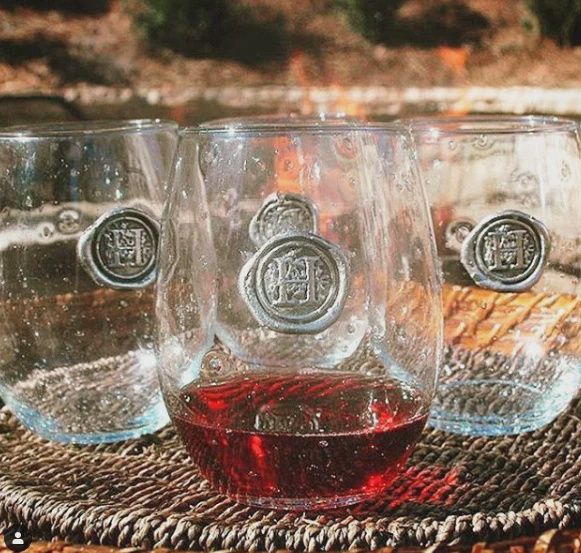 MONOGRAMMED GLASSES ASST.