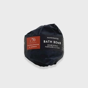 SANDALWOOD &amp; AMBER BATH BOMB