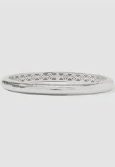 CATALINA HINGE SILVER BANGLE