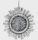 BE THE LIGHT PENDANT STERLING SILVER