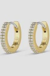 WILDER SHIMMER BAR HUGGIES EARRINGS