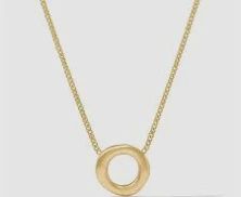 WAVE DELICATE GOLD NECKLACE