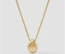 WAVE DEICATE NECKLACE GOLD
