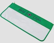 KELLEY GREEN BAM DOT CRACK BAG