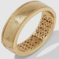 CANNES STATEMENT HINGE BANGLE