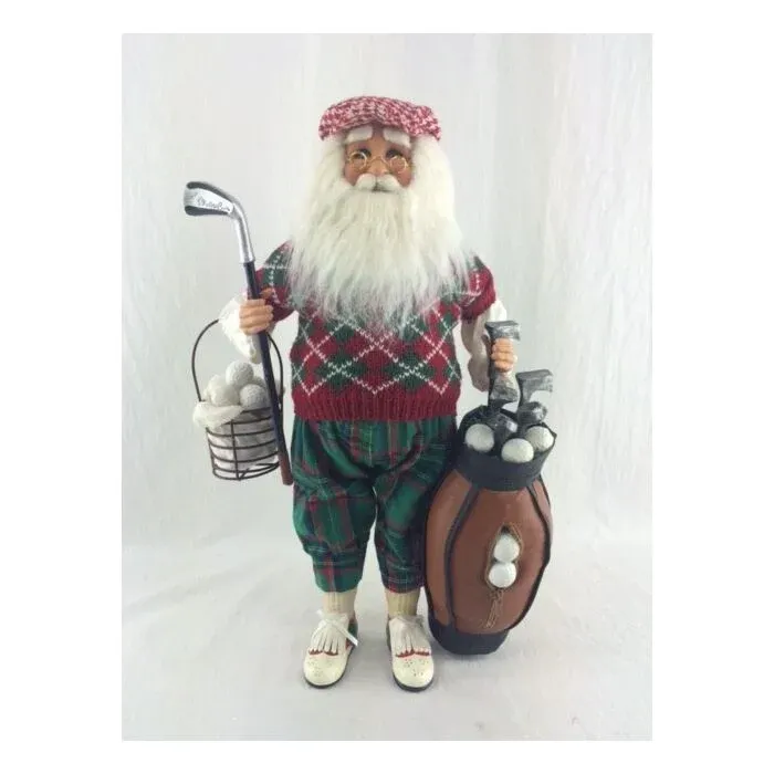 GOLF SANTA W BASKET DIDION